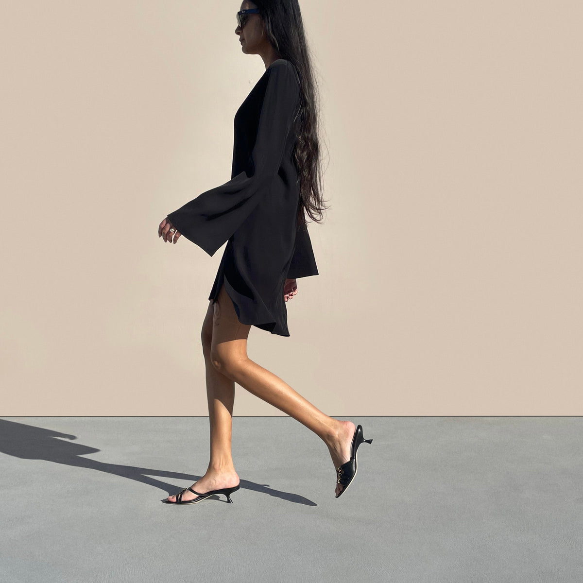 BRENTELLA ALIDEA MULE ブラック 38 BRENTELLA ALIDEA MULE ブラック 38