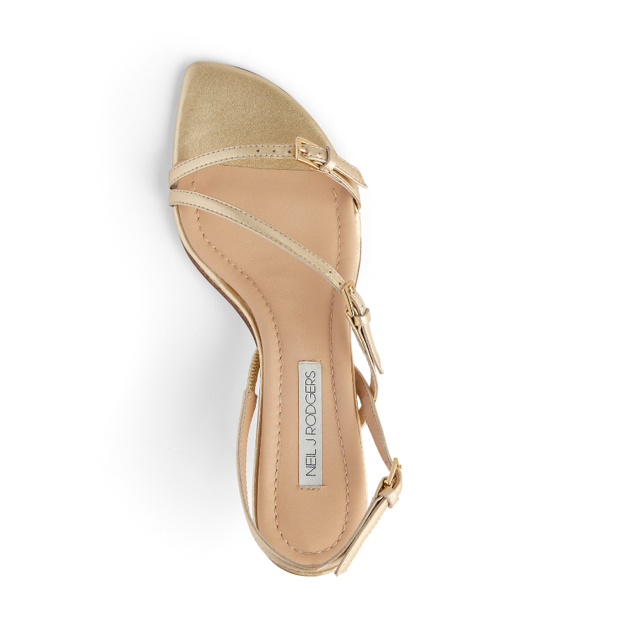 JANEL SANDAL - PREORDER (GOLD) - NEIL J. RODGERS