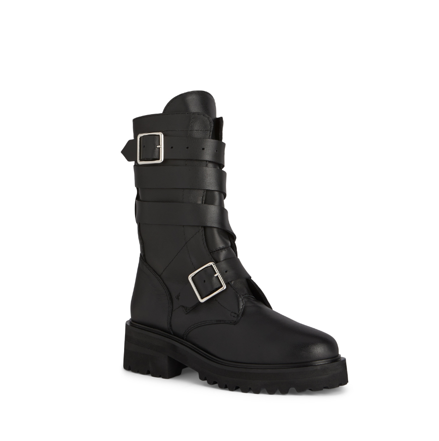 COMBAT BOOT - BLACK - NEIL J. RODGERS