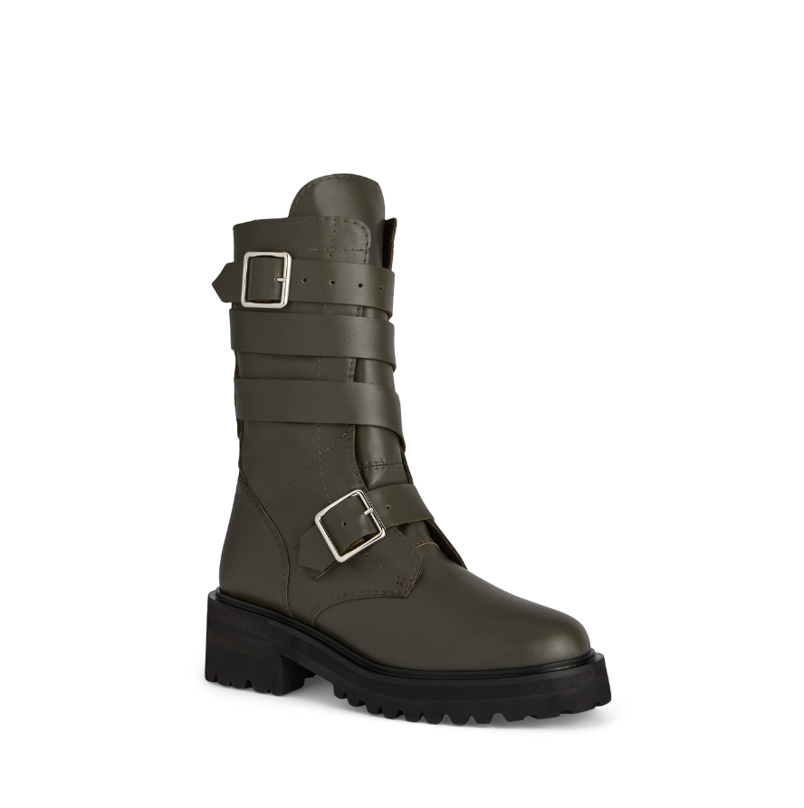 COMBAT BOOT - GREEN - NEIL J. RODGERS