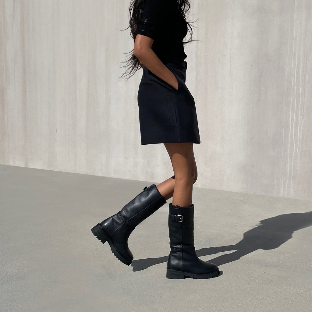 BARRY BIKER BOOT - PREORDER FOR MID NOVEMBER DELIVERY - NEIL J. RODGERS