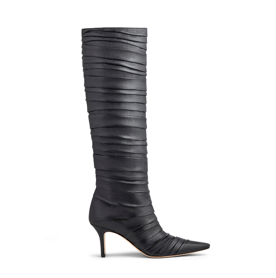 PLISSE KNEE BOOT