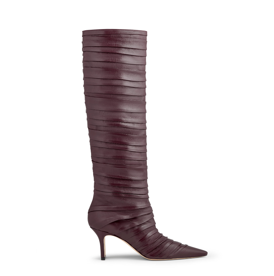 PLISSE KNEE BOOT