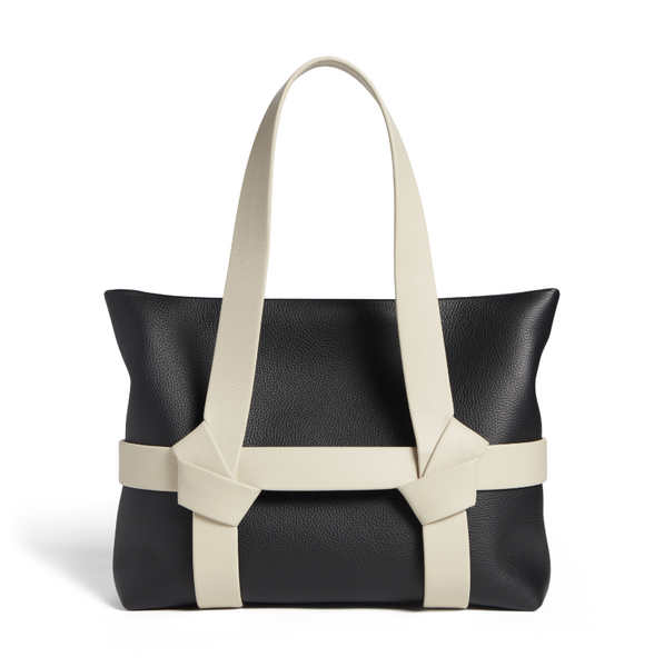 Medium Translucent Tote Bag in Neutrals - Acne Studios