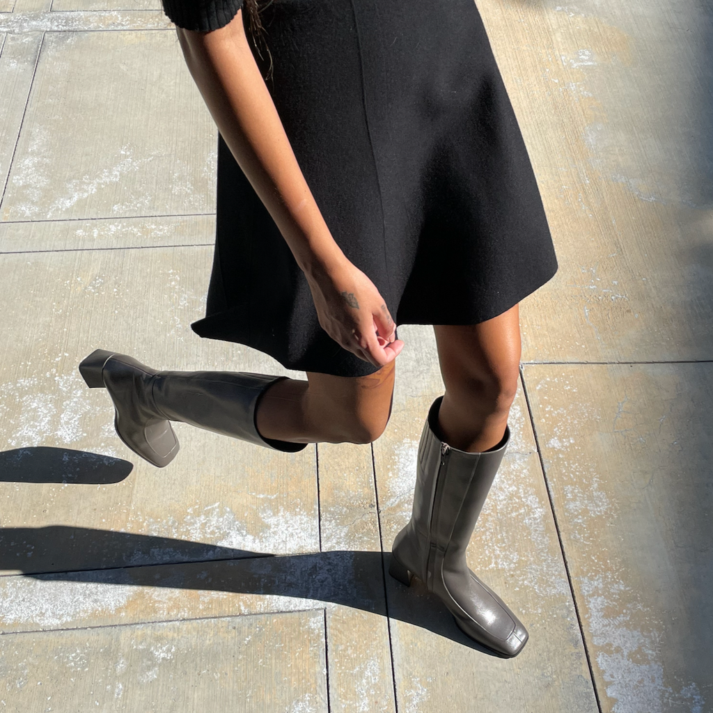 Hunter over sales the knee boots